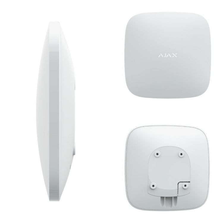 Ajax Hub Plus (w) Контроллер умного дома GSM, Ethernet, Wi-Fi